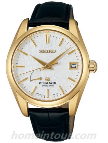 精工SBGA090男表Grand Seiko系列-黑色表带/表径46.8mm x 39mm x 12.5mm