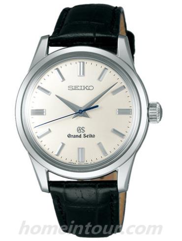 精工SBGW037男表Grand Seiko系列-深绿色表带/表径&#8211;