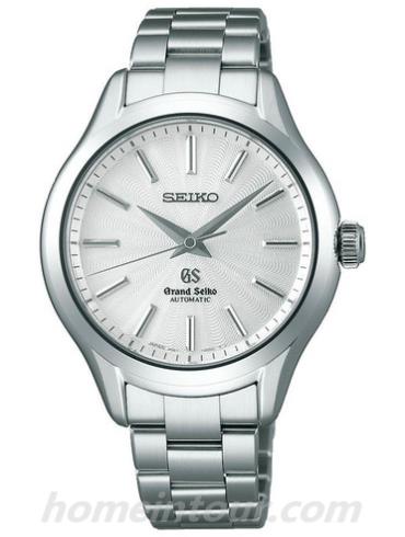 精工STGR005男表Grand Seiko系列-银色表带/表径41.7mm x 34.8mm x 12.3mm