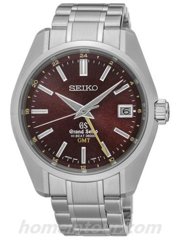 精工SBGJ021男表Grand Seiko系列-银色表带/表径46.2mm x 40mm x 14mmmm