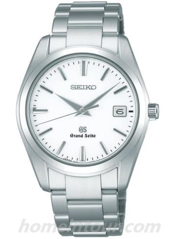 精工SBGX059男表Grand Seiko系列-银色表带/表径37mm