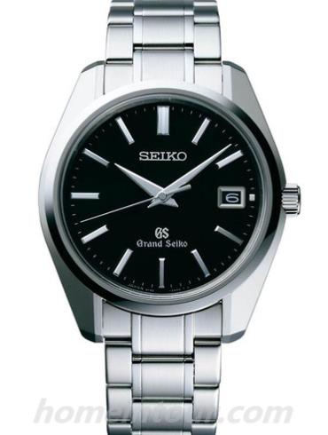 精工SBGV007男表Grand Seiko系列-银色表带/表径40mm