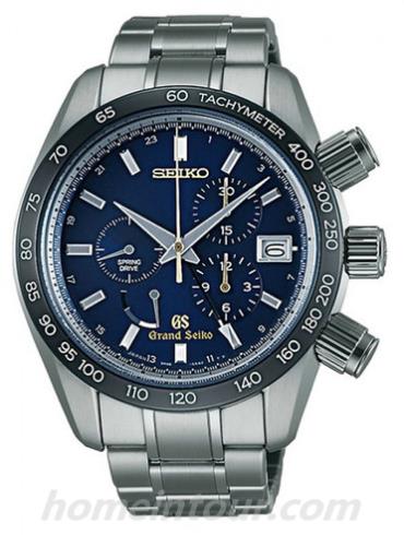 精工SBGC013男表Grand Seiko系列-银色表带/表径43.5mm