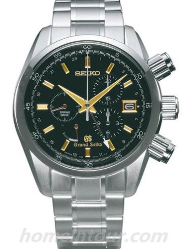 精工SBGC005男表Grand Seiko系列-银色表带/表径43.5mm