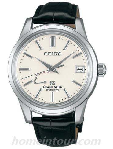 精工SBGA093男表Grand Seiko系列-绿色表带/表径40.2mm