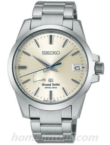 精工SBGA079男表Grand Seiko系列-银色表带/表径39.4mm