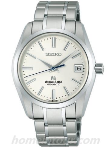 精工SBGR059男表Grand Seiko系列-银色表带/表径37.8mm