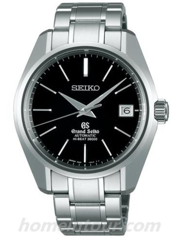 精工SBGH045男表Grand Seiko系列-银色表带/表径40mm