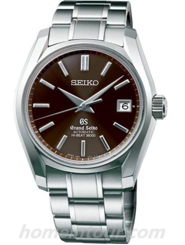 精工SBGH039男表Grand Seiko系列-银色表带/表径40mm