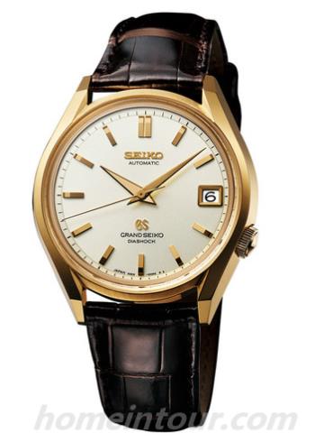 精工SBGR092男表Grand Seiko系列-棕色表带/表径37.6mm