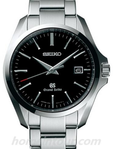 精工SBGX083男表Seiko 5系列-银色表带/表径38mm