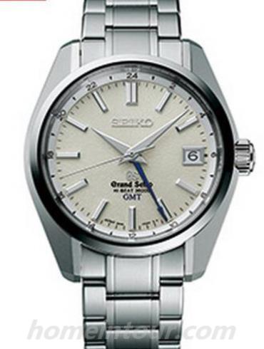 精工SBGJ001G男表Grand Seiko系列-银色表带/表径&#8211;