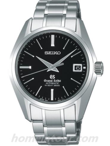 精工SBGH005G男表Grand Seiko系列-银色表带/表径40mm