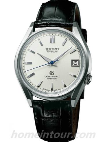 精工SBGH035G男表Grand Seiko系列-黑色表带/表径&#8211;